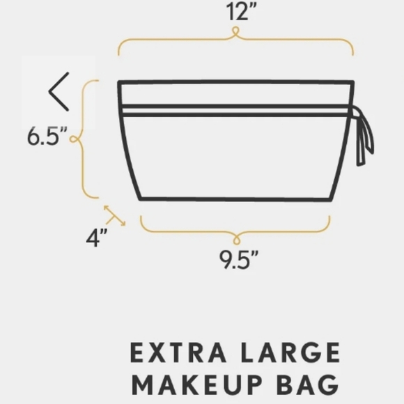 Black Portland Leather Goods Cosmetic Bag - Picture 9 of 9